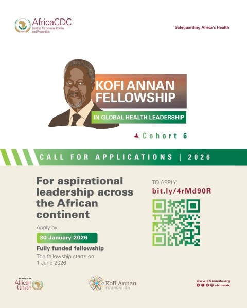  Стипендия Кофи Аннана в Global Health Leadership 2026 (полностью финансируется) | Kofi Annan Fellowship in Global Health Leadership 2026 (Fully Funded)