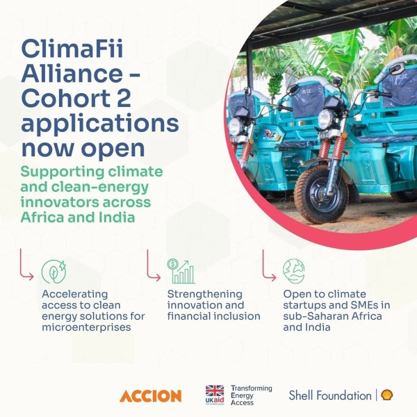 Конкурс ClimaFii Alliance – Clean Energy Startups