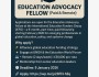 Программа Education Advocacy Fellow 2026