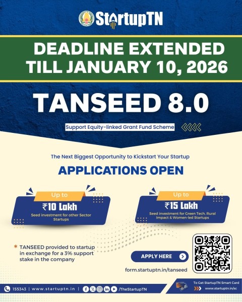 Программа TANSEED 8.0 от StartupTN’s