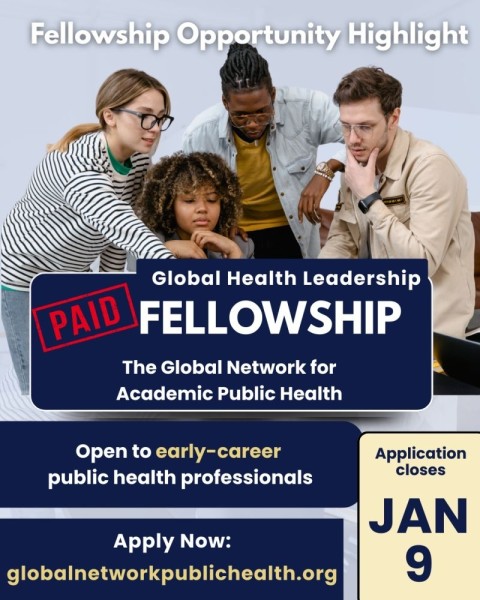 Программа Global Public Health Fellowship 2026