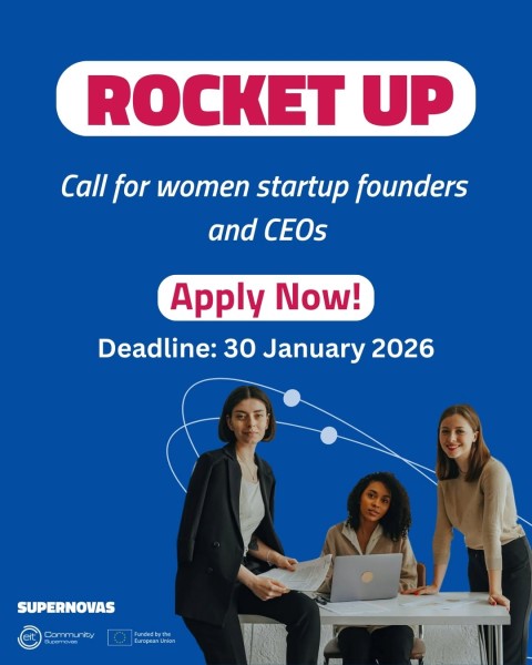 Программа стартапов Rocket Up 2026 для женщин!