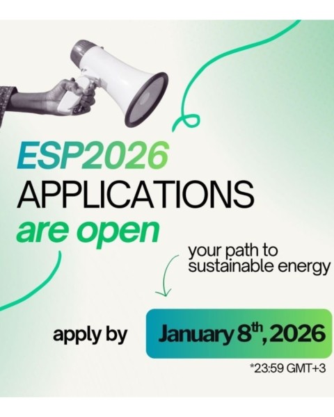 Программа ESP 2026: Энергия устойчивого будущего!