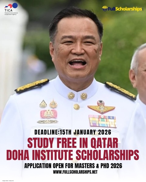 Программа стипендий Thailand Government TIPP Scholarship 2026 в Тайланде