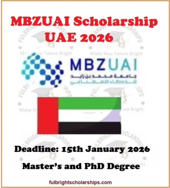 Программа стипендий MBZUAI Scholarship 2026 в ОАЭ