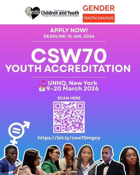 Программа Youth Accreditation for CSW70 