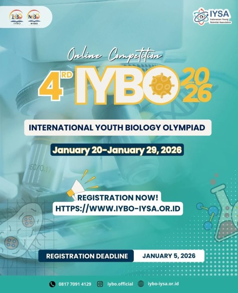 NYBO & IYBO 2025 — международная онлайн-олимпиада по биологии для школьников и студентов 