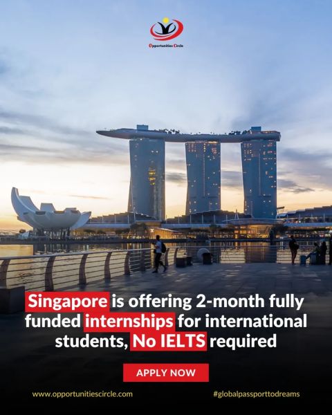 Программа стажировок NUS Singapore IRIS 2026 в Сингапуре