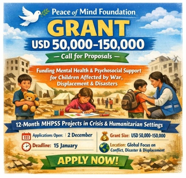 Грант фонда «Мир души»: Поддержка психического здоровья детей