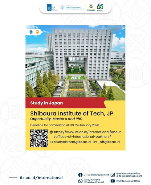 Стипендия в Японии: SIT ASEAN & South Asia для выдающихся студентов университетов-партнеров, включая ИТС!