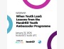 Вебинар: «When Youth Lead: Lessons from the HundED Youth Ambassador Programme»