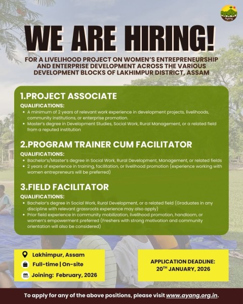 Вакансии в рамках проекта Livelity по развитию женского предпринимательства