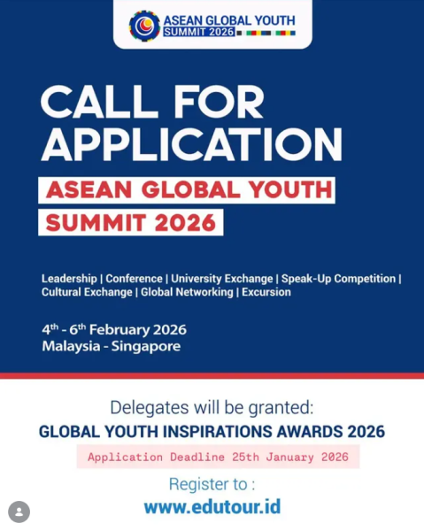 ASEAN Global Youth Summit 2026: Делегаты будущего | 25.01.2026