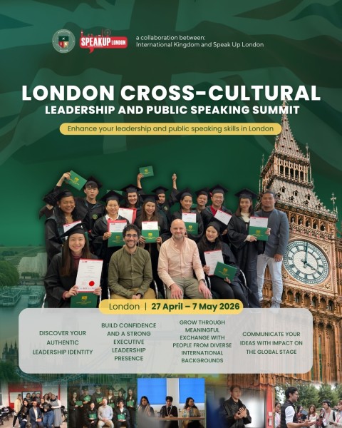 Международная программа London Cross Cultural Leadership and Public Speaking Summit 2026