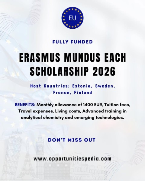 Программа стипендий Erasmus Mundus EACH Scholarship 2026 в Европе