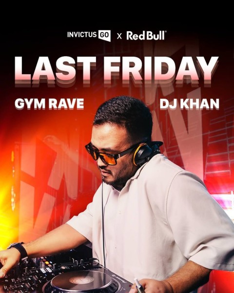 Музыкальный вечер Last Friday Invictus GO x Redbull