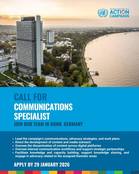 Требуется специалист по коммуникациям в ООН, Германия | Communications Specialist in UN