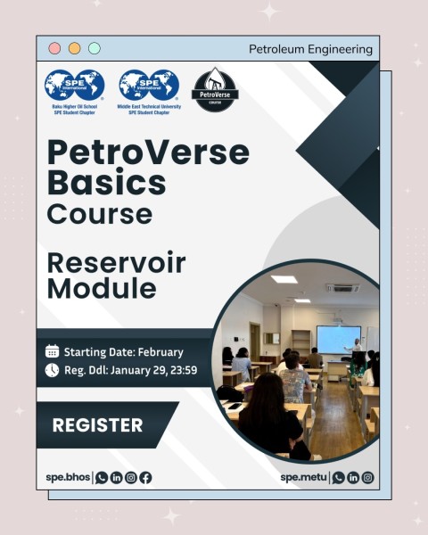 Модуль Reservoir Engineering курса «PetroVerse Basics» | 29.01.2026