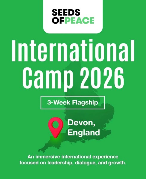 Международный лагерь «Семена мира 2026» открыт для приема заявок | Seeds of Peace International Camp 2026 is now open for applications.