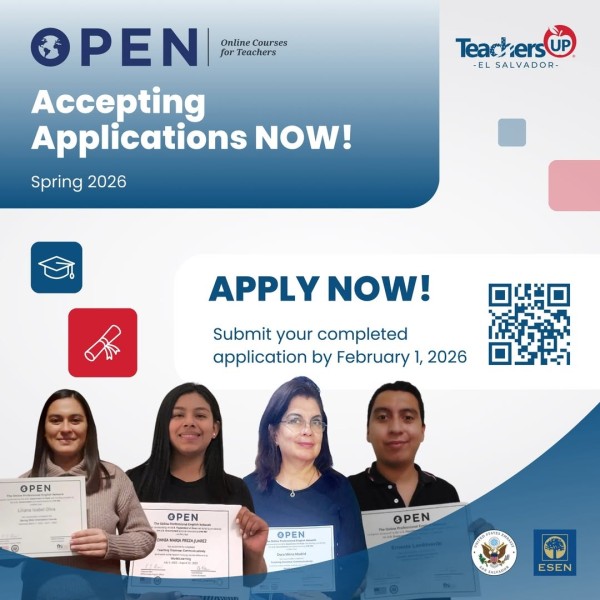 Teachers Up: Онлайн-программа для преподавателей английского языка (OPEN Program) — Spring 2026