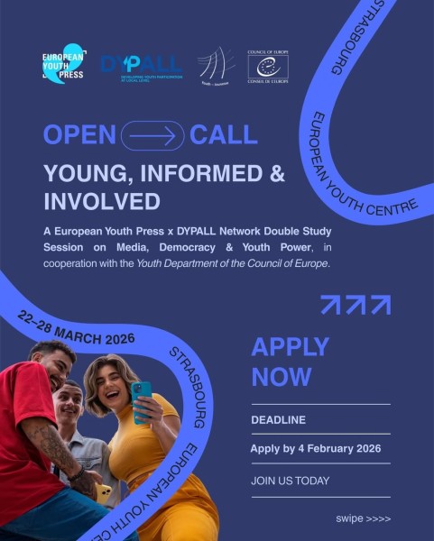 Young, Informed & Involved: Учебная сессия в Совете Европы во Франции