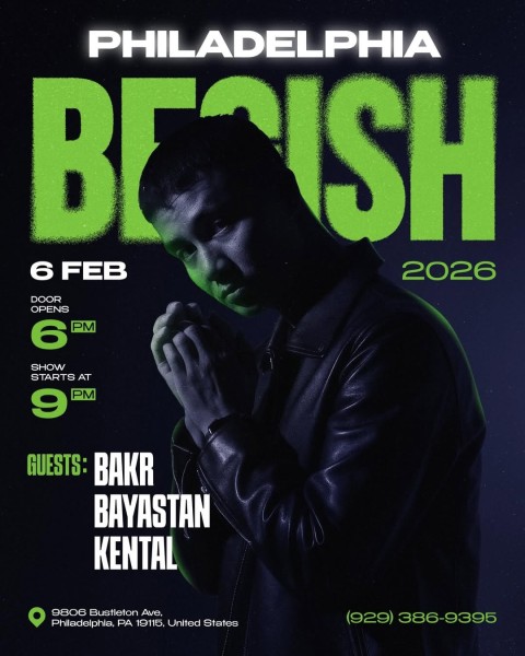 Концерт Бегиша в Филадельфии | Begish & Bakr & Bayastan in Philadelphia| 6 февраля 2026