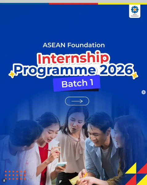 Программа стажировок ASEAN Foundation Internship Programme 2026