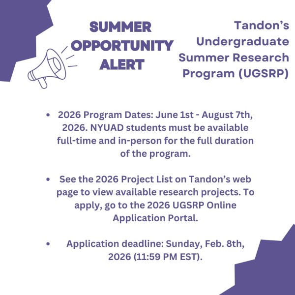 NYU Tandon UGSRP 2026: Undergraduate Research Experience in the USA  Летняя исследовательская программа для студентов NYU