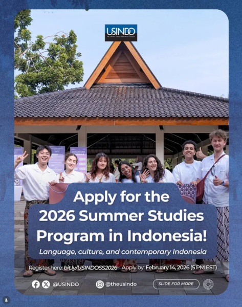 Программа Summer Studies Programme 2026 в Индонезии