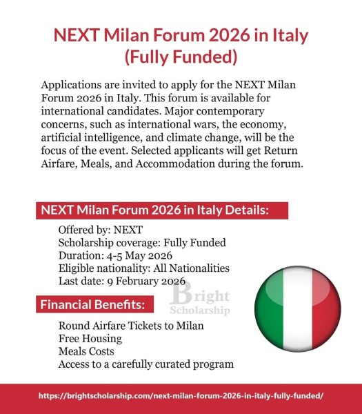 Программа NEXT Milan Forum 2026 в Италии