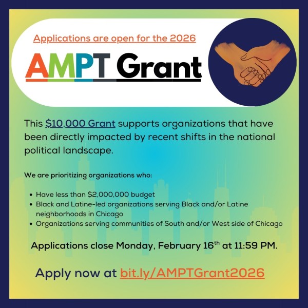 Грант AMPT 2026  для поддержки организаций, которые повлияли на недавние изменения политической ситуации в стране | 2026 AMPT Grant