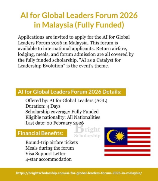 Программа AI for Global Leaders Forum 2026 в Малайзии