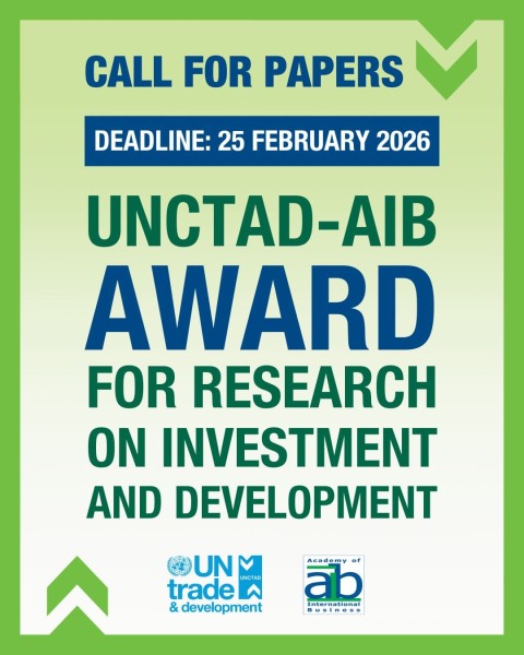 Международная премия оригинальных статей по вопросам международных инвестиций и развития UNCTAD-AIB Award