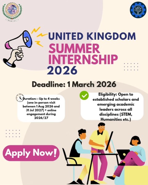 UK Summer Internship 2026 — Летняя стажировка в Великобритании