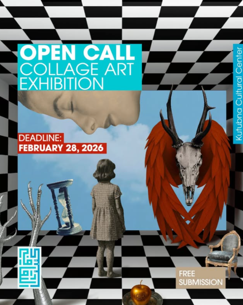 Набор художников для участие в выставке Collage Art Exhibition