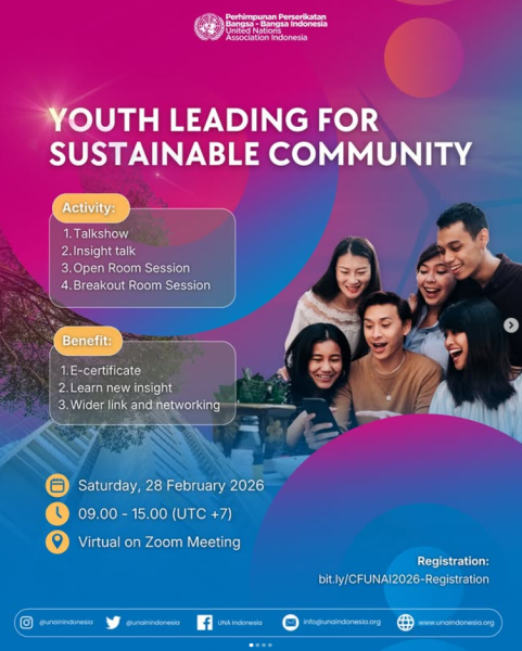 Программа UNA Indonesia’s Community Forum “Youth Leading for Sustainable Communities”