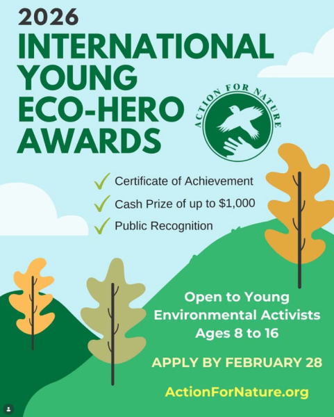 Международная экологическая премия International Young Eco-Hero Awards 2026
