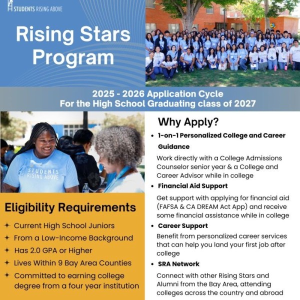 Students Rising Above — программа наставничества и поддержки поступления в колледж для старшеклассников