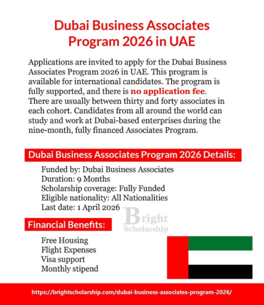 Программа Dubai Business Associates Program 2026 в ОАЭ