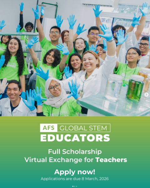 Программа стипендий AFS Global STEM Educators Scholarships 2026