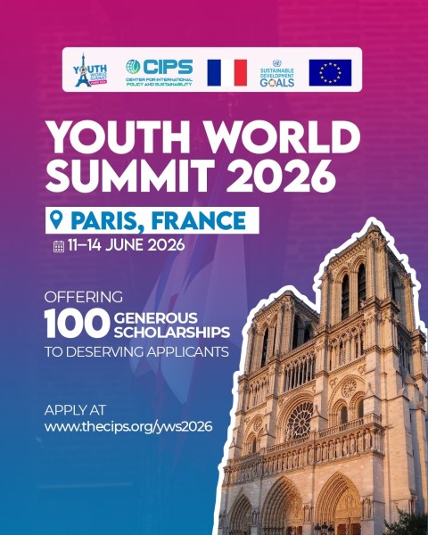 🇫🇷🗼 «Международный молодежный саммит в Париже 2026» — грантовые места открыты