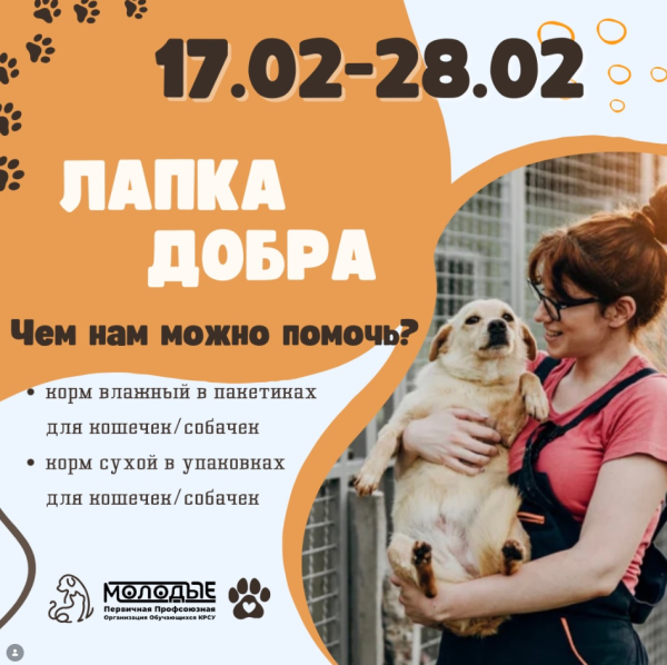 Благотворительная Акция «Лапка Добра»