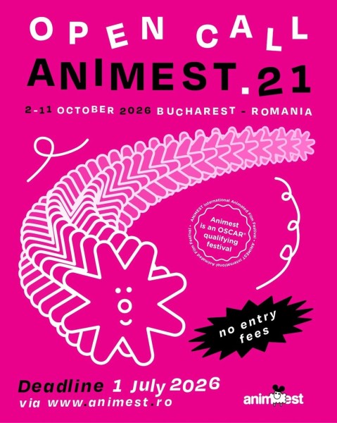 Animest 2026: 21-й Бухарестский международный фестиваль анимационного кино (OSCAR®️-qualifying