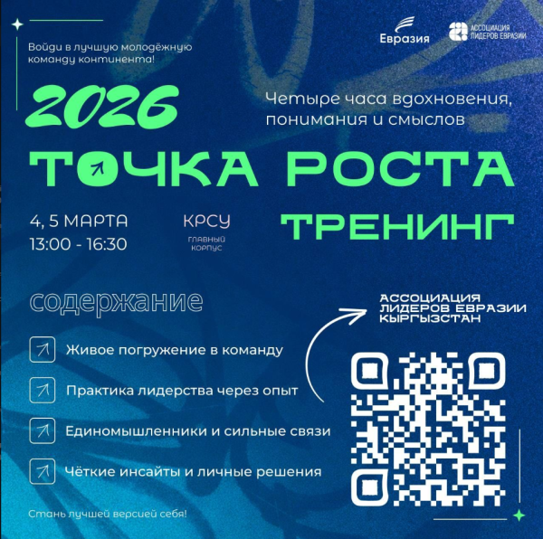 Тренинг «Точка роста» — 2026