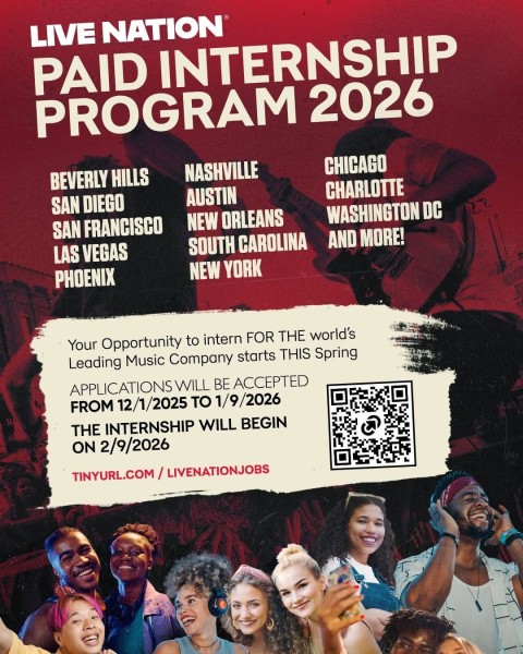 Live Your Sound: Карьера в Live Nation 2026