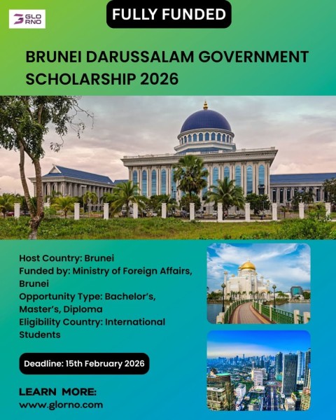 🇧🇳 Стипендия правительства Брунея-Даруссалама 2026 — полностью финансируемая