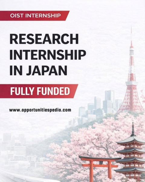 🇯🇵 Полностью финансируемая исследовательская стажировка в Японии — Осень 2026