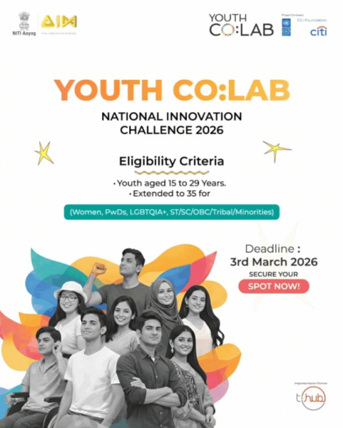 Конкурс Youth Co:Lab National Innovation Challenge 2026 в Индии