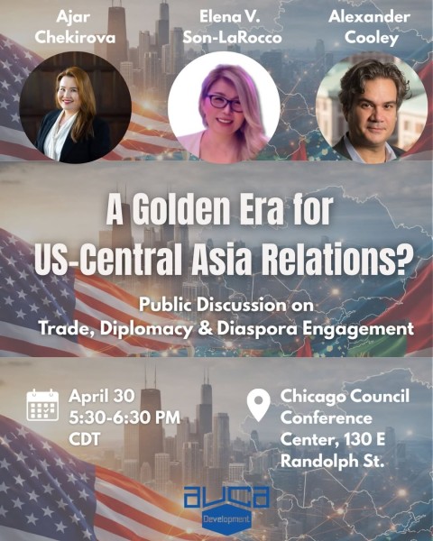 «Золотая эра в отношениях США и Центральной Азии?» — публичная дискуссия о будущем региона