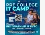 Бесплатный Pre-College It Camp для учеников 9 классов